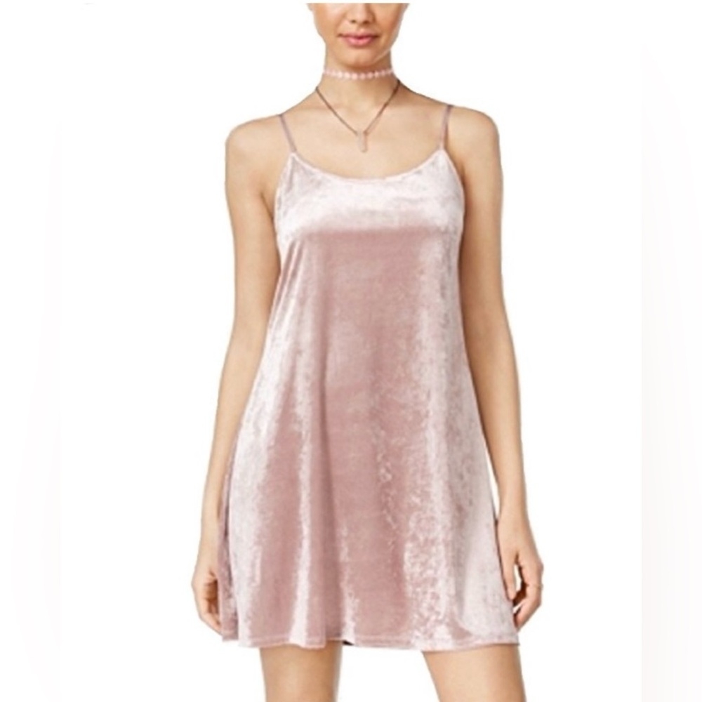 ❤️Teeze Me Velvet Dress in Soft Pink Size 1-2